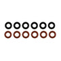 Fel-Pro ES 73096 Fuel Injector O-Ring Kit for 2007-2020 Mobility/Ford/Lincoln - fits Ventures MV-1, Police Interceptor Sedan, Police