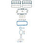 Fel-Pro Full Gasket Set 260-1000BT for 1975-1979 Buick/Chevrolet/GMC 5.7L (Century, Regal, Skylark, Bel Air)