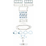 Fel-Pro 260-1025 Full Gasket Set for 1963-1979 Buick/Oldsmobile/Pontiac - fits LeSabre, 98, Custom Cruiser, Delta 88