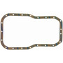 Fel-Pro OS 30468 C Oil Pan Gasket Set for 1983-2001 Toyota 2.0L 2.2L L4 - Blue Stripe cork-rubber - fits Camry, Celica, MR2, Solara