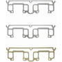 Fel-Pro MS 91384 Exhaust Manifold Gasket Set for 1982-1988 Cadillac 4.1L V8 - fits Commercial Chassis, Allante, DeVille, Eldorado