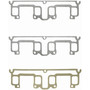 Fel-Pro Exhaust Manifold Gasket Set MS 91384 for 1982-1988 Cadillac 4.1L (Allante, Commercial Chassis, DeVille, Eldorado)