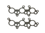 Fel-Pro Exhaust Manifold Gasket Set MS 97235 for 2010-2024 Toyota 4.0L (4Runner, FJ Cruiser, Tundra)