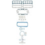 Fel-Pro 260-1000AT Full Gasket Set for 1957-1974 Chevrolet/GMC - fits Biscayne, Brookwood, C10 Pickup, C20 Pickup