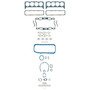 Fel-Pro 260-1000AT Full Gasket Set for 1957-1974 Chevrolet/GMC - fits Biscayne, Brookwood, C10 Pickup, C20 Pickup