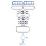 Fel-Pro Full Gasket Set 260-1081 for 1965-1976 Chevrolet/Pontiac 6.5L 7.0L (Bel Air, Biscayne, Brookwood, Camaro)