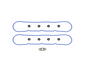 Fel-Pro VS 50504 R-1 Valve Cover Gasket Set for 1999-2020 Isuzu/Buick/Cadillac - PermaDry molded rubber - fits Ascender, Rainier, LaCrosse,