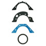 Fel-Pro BS 40646 One-Piece Rear Main Seal Set for 1981-2008 Morgan/Ford/Mercury - PTFE Rubber - fits 4/4, Aerostar, Contour, EXP