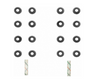 Fel-Pro SS 70283-1 Valve Stem Seal Set for 1988-2020 Suzuki/Isuzu/Chevrolet - high-temperature rubber - fits Aerio, Esteem, SX4, Sidekick