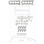 Fel-Pro BS 40679 One-Piece Rear Main Seal Set for 1998-2020 Lexus/Toyota - Rubber - fits GS430, SC430, LX470, GX470