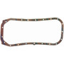 Fel-Pro OS 30413 Oil Pan Gasket Set for 1980-1988 Chevrolet/Toyota 1.6L 1.5L L4 - Blue Stripe cork-rubber 4ALC, 4AC engine
