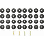 Fel-Pro Valve Stem Seal Set SS 72888 for 1995-2014 Ford/Lincoln/Mercury 5.4L 4.6L (GT, Mustang, Aviator, Blackwood)