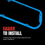 Fel-Pro VS 13264 T Valve Cover Gasket Set for 1962-2001 Omega/Laforza/Shelby - PermaDryPlus rigid carrier - fits Omega, Laforza, Cobra,