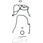 Fel-Pro TCS 45734 Rear Main Seal Set for 1987-1991 Toyota 2.0L L4 3S-FE engine - fits Camry, Celica
