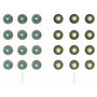 Fel-Pro Valve Stem Seal Set SS 71186 for 2003-2012 Dodge/Ram 5.9L 6.7L (Ram 2500, Ram 3500, Ram 4500, Ram 5500)