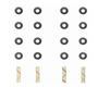 Fel-Pro SS 72814 Valve Stem Seal Set for 1990-2020 Subaru/Saab 2.5L 1.8L 2.2L H4 - high-temperature rubber - fits WRX, WRX STI, Baja,