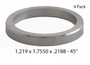 Enginetech ST17503 Valve Seats for 1960-1974 Buick Ford Mercury - 1.219 ID x 1.7550 OD x .2188" Thick - 45deg Seat Angle - Hi-Chrome Cast