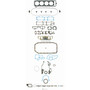 Fel-Pro Full Gasket Set 260-1503 for 1985-1995 Toyota 2.4L (4Runner, Celica, Pickup)