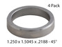 Enginetech ST15001 Exhaust Valve Seats for 1960-1995 American Motors Buick Cadillac Chevrolet Ford GMC International Isuzu Jeep Mercury