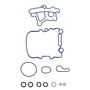 Fel-Pro Oil Cooler Gasket Set ES 73087 for 2003-2010 Ford 6.0L (E-350 Club Wagon, E-350 Super Duty, E-450 Super Duty, Excursion)