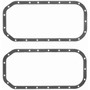 Fel-Pro OS 30510 A Oil Pan Gasket Set for 1985-1993 Chevrolet/Geo/Toyota 1.6L L4 - High-temperature Rubber-coated fiber 4A-GEC, 4A-GELC,