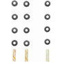 Fel-Pro SS 72615 Valve Stem Seal Set for 1983-1990 Honda 1.8L 1.6L 2.0L L4 - high-temperature rubber - fits Accord, Prelude