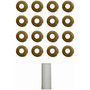 Fel-Pro SS 70529 Valve Stem Seal Set for 1973-1991 Jeep/American/International - high-temperature rubber - fits Commando, J-100, J-2500,