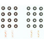 Fel-Pro Valve Stem Seal Set SS 71179 for 1995-2006 Dodge/Hyundai/Kia 3.0L 3.5L (Stealth, Santa Fe, XG300, XG350)