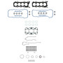 Fel-Pro Head Gasket Set HS 26550 PT for 2011-2014 Ford 5.0L (F-150, Mustang)