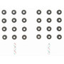 Fel-Pro Valve Stem Seal Set SS 72878-3 for 2003-2024 Lexus/Toyota 3.3L 3.5L (ES330, ES350, RX330, RX350)