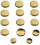 Enginetech PK817B Brass Freeze Plug Set for 1994-2003 Dodge 8.0L 488ci V1 - Engine Expansion Plug Kit