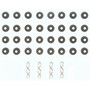 Fel-Pro Valve Stem Seal Set SS 72910 for 1998-2021 Lexus/Toyota 4.0L 4.3L (GS400, GS430, GX470, LS400)