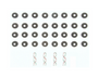 Fel-Pro Valve Stem Seal Set SS 72910 for 1998-2021 Lexus/Toyota 4.0L 4.3L (GS400, GS430, GX470, LS400)