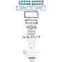 Fel-Pro Full Gasket Set 260-3164 for 2004-2008 Ford 4.6L (E-150, E-150 Club Wagon, E-250, F-150)