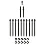 Fel-Pro ES 72451 Cylinder Head Bolt Set for 2007-2016 Mini 1.6L L4 - fits Cooper Countryman, Cooper, Cooper Paceman