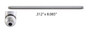 Enginetech EPR1550 Exhaust Push Rods (4 pack) fits 2009-2021 Dodge Chrysler 5.7L 6.4L HEMI
