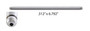 EPR1549 | 4-Pack of Intake Push Rods for 09-21 Chrysler/Dodge Hemi | 6.792" OAL