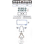 Fel-Pro Full Gasket Set 260-1974 for 2002-2008 Buick/Cadillac/Chevrolet 5.3L 4.8L (Rainier, Escalade, Avalanche 1500, Express 1500)