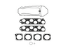 Fel-Pro HS 8993 PT-2 Cylinder Head Gasket for 1985-1987 Ford/Mercury/Merkur 2.3L L4 - fits Aerostar, LTD, Mustang, Ranger