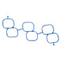 Fel-Pro Fuel Injection Plenum Gasket Set MS 97236 for 2010-2024 Toyota 4.0L (4Runner, FJ Cruiser, Tundra)