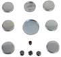 Enginetech PK30 Steel Freeze Plug Set for 1974-1986 Ford/Mercury Aerostar/Bobcat/Bronco II/Capri 2.8L - Engine Expansion Plug Kit