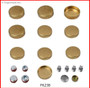 Expansion Plug Kit - Brass - International 4.4L 266 5.0L 304 5.6L 345 6.4L 392
