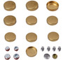 Enginetech PK23B Brass Freeze Plug Set for 1959-1975 International 100/1000A/1000B/1000C 4.3L/5.0L - Engine Expansion Plug Kit