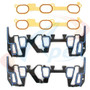 Apex Intake Manifold Gasket Set AMS3505 for 1996-2003 Buick/Chevrolet/Oldsmobile 3.1L 3.4L V6 (Century, Rendezvous, Impala, Lumina)