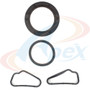 Apex Crankshaft Seal Kit ATC2930 for 2006-2019 Genesis/Hyundai/Kia 3.3L 3.8L V6 (G70, G80, G90, Azera)