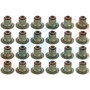 Apex Valve Stem Seal Set AVS2093 for 2006-2020 Genesis/Hyundai/Kia 3.3L 3.8L V6 (G70, G80, G90, Azera)