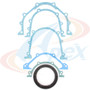 Apex Crankshaft Seal Kit ABS502 for 1982-2002 Infiniti/Mercury/Nissan 2.0L 3.0L L4 (G20, J30, M30, Q45)