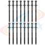 Apex Cylinder Head Bolt Set AHB451 for 1995-2012 Ford/Lincoln/Mazda 2.5L 3.0L V6 (Contour, Escape, Five Hundred, Freestyle)