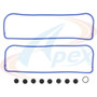 Apex Valve Cover Gasket Set AVC350S for 1993-2011 Buick/Chevrolet/Oldsmobile 3.1L 3.9L V6 (Century, Lucerne, Regal, Rendezvous)