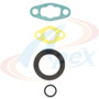 Apex Crankshaft Seal Kit ATC4570 for 1995-2005 Kia 1.5L 1.6L L4 (Rio, Sephia, Spectra)